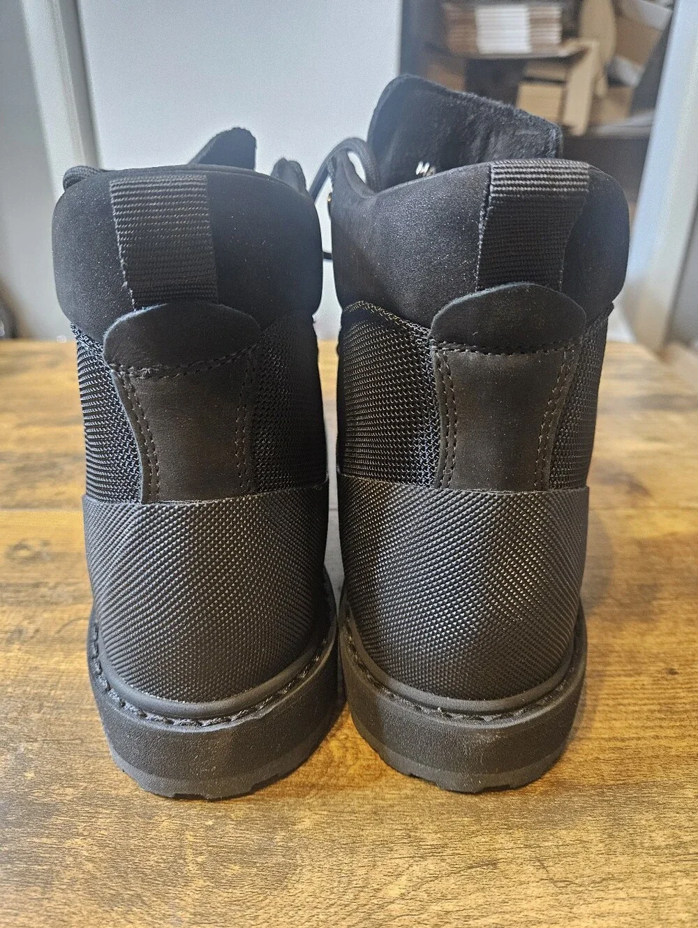 Diemme Roccia Vet Hiking Boots Black Fabric Men's EU 45 US 11 Dust Bag NEW BOXED